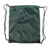 Green Nylon Drawstring Backsacks